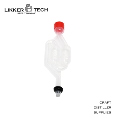 Red Cap Airlock Bubbler