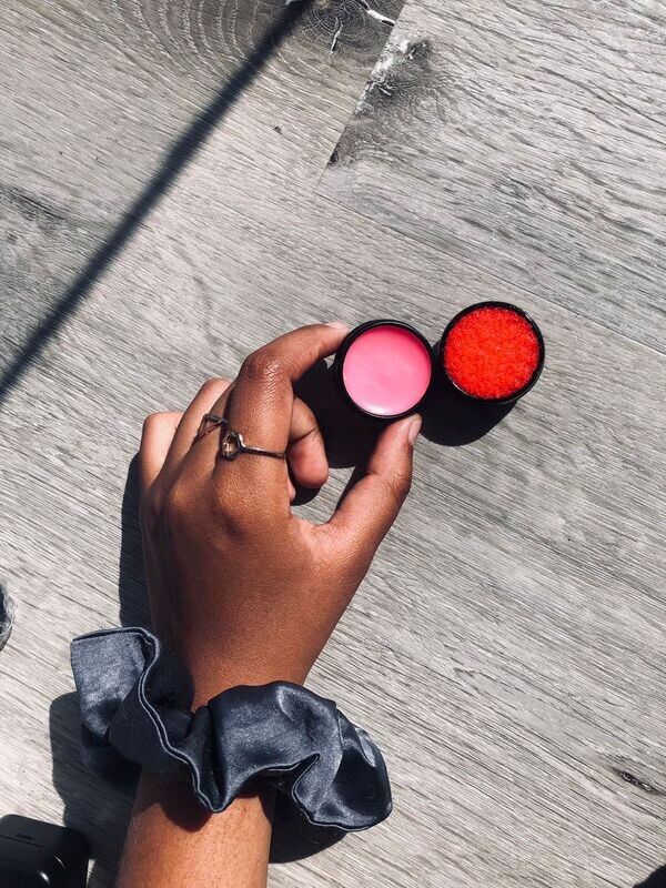 Lip Scrub and Lip Balm Combo