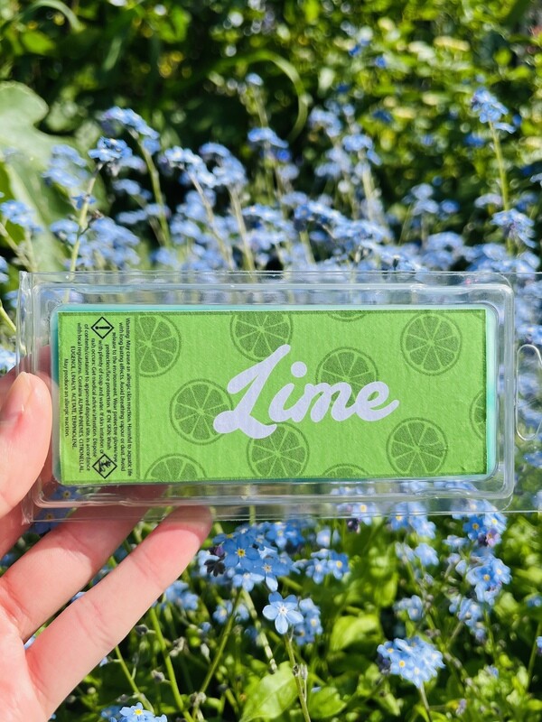 Lime wax melt