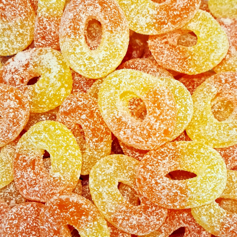 Peach Rings 100g