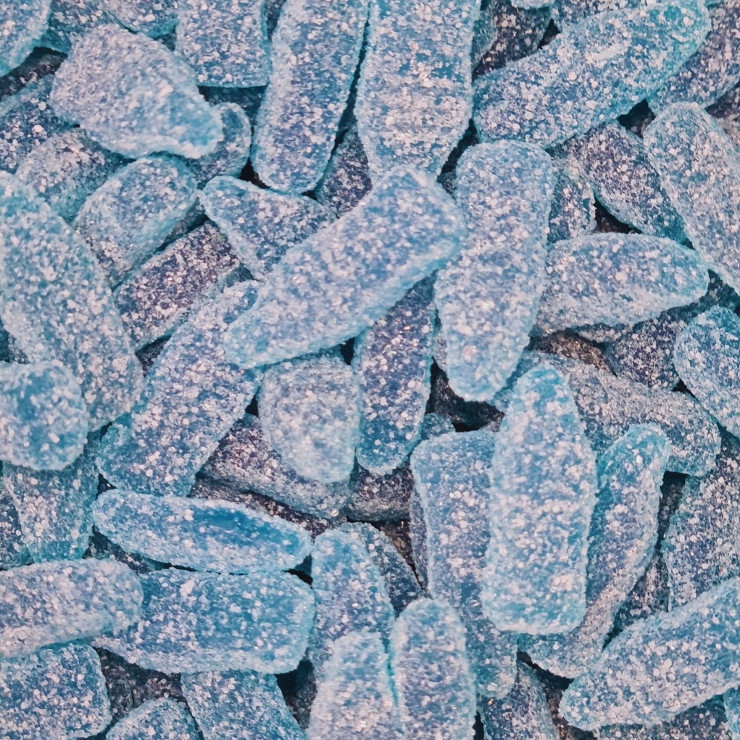 Fizzy Blue Bottles  100g