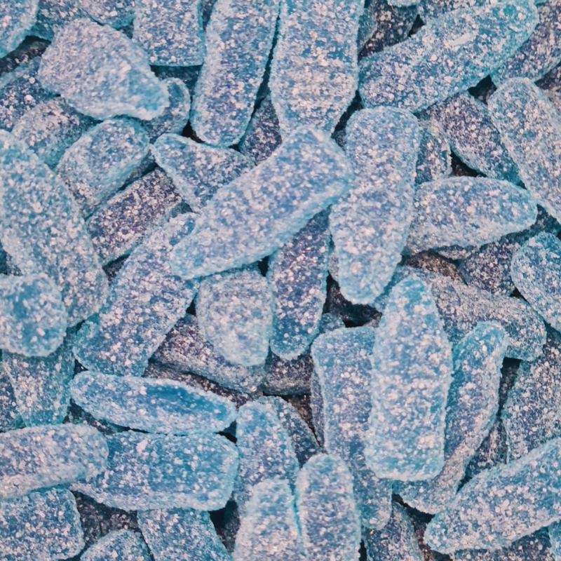 Fizzy Blue Bottles  100g