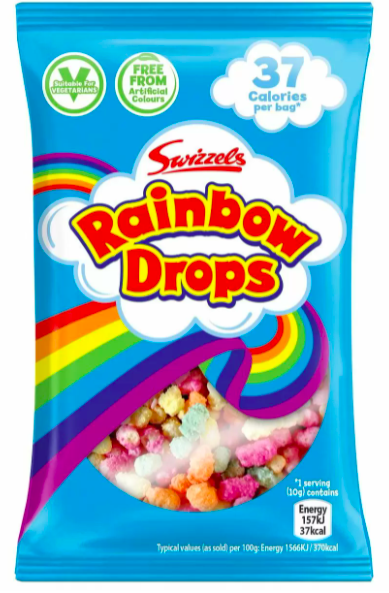 Swizzels Rainbow Drops Mini bag