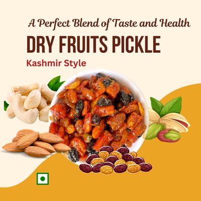 Kashmiri Style Dry Fruits Pickle | காஷ்மீர் ஸ்டைல் ட்ரை ஃப்ரூட்ஸ் பிக்கிள்
