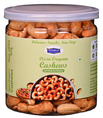 Premium Dry Roasted  Pizza Oregano Cashews ​200g