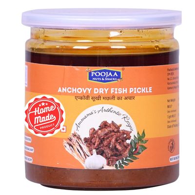 Anchovy (Dry Nethili) Pickle | உலர் நெத்திலி மீன் ஊறுகாய் 350gm