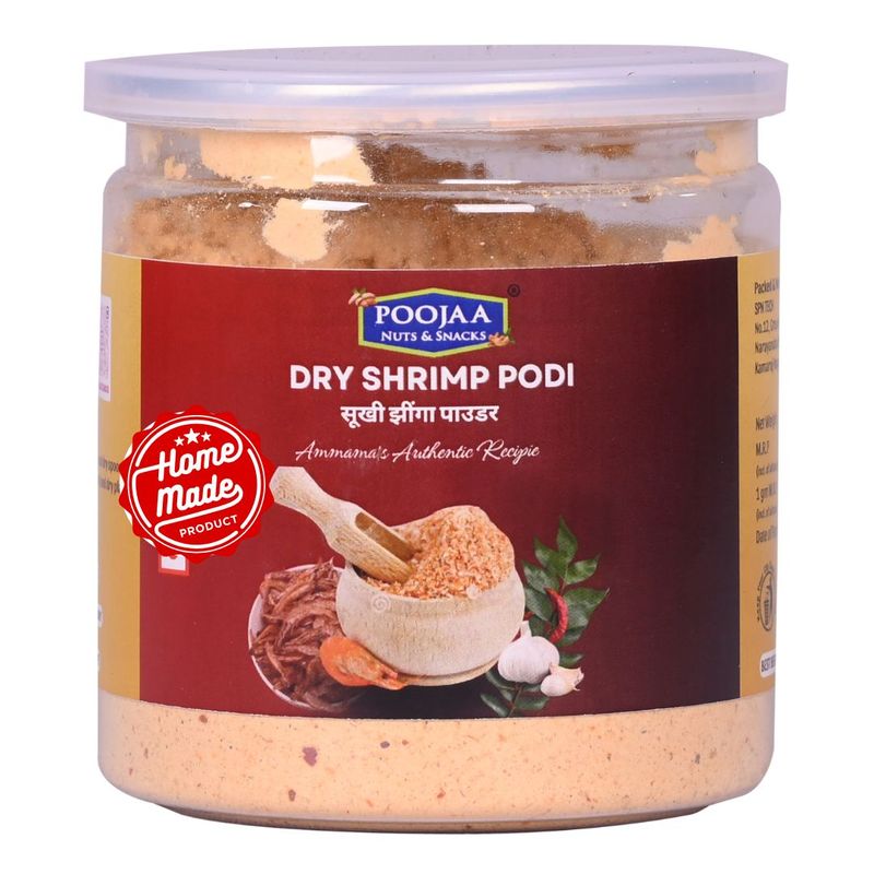 Dry Shrimp Podi  Spicy Seafood | உலர் இறால் பொடி பாரம்பரிய தென்னிந்திய ருசி🦐🦐🦐 200gm