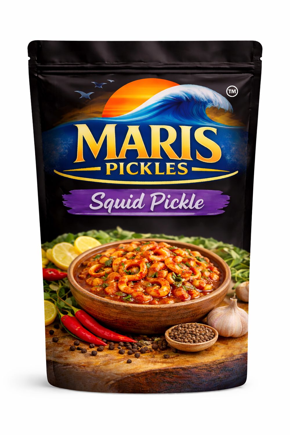 Homemade Squid Pickle Fresh, Spicy &amp; Tasty 😋✨✨ 250gm