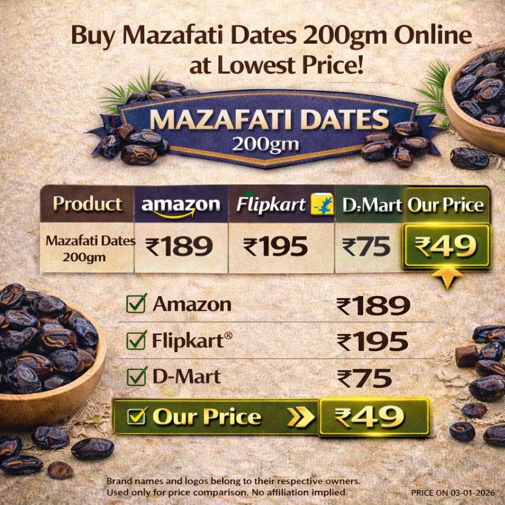 Premium Mazafati Dates 200gm