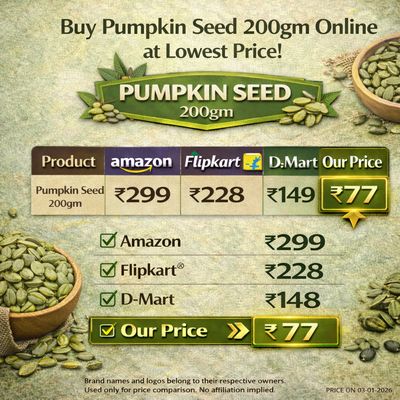 Premium Pumpkin Seeds 200gm