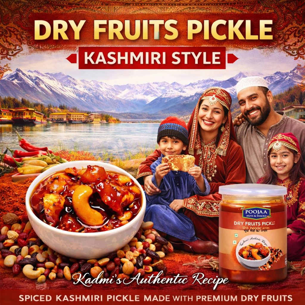 Kashmiri Style Dry Fruits Pickle 200gm