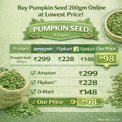 Premium Pumpkin Seeds 200gm