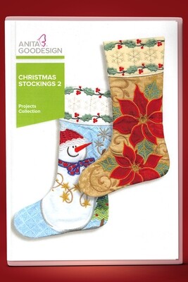 Christmas Stockings 2 Embroidery CD