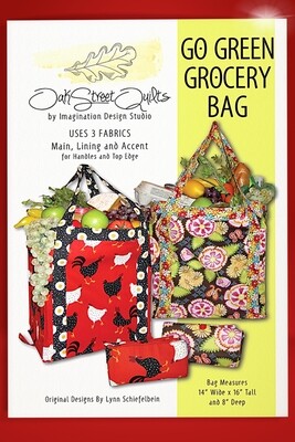The Original Go Green Grocery Bag Pattern PDF