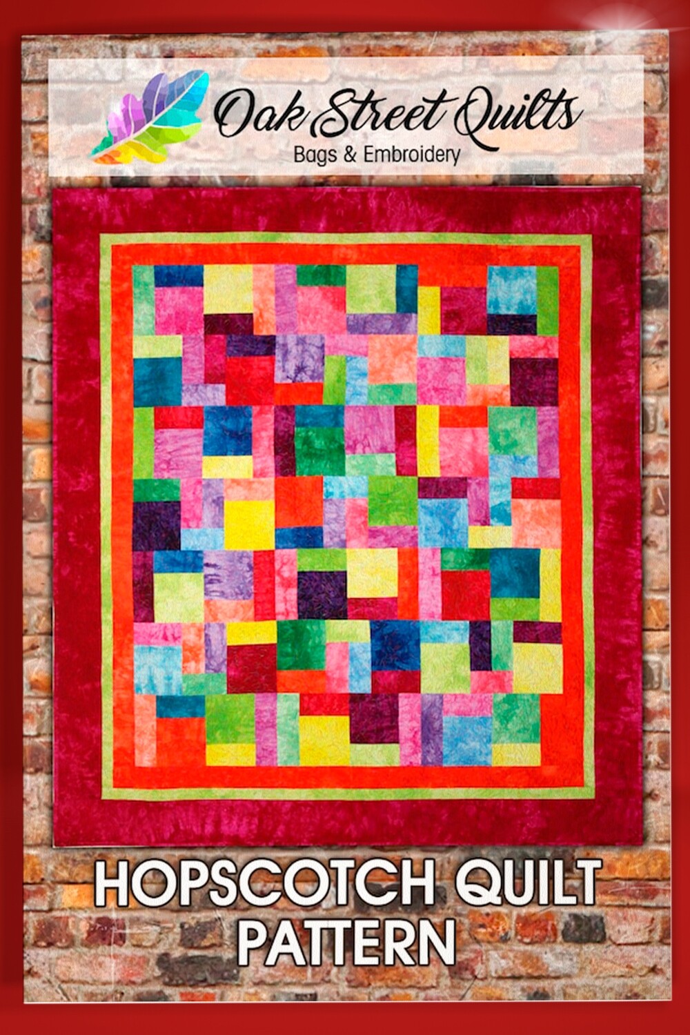 Hopscotch Quilt  Pattern PDF