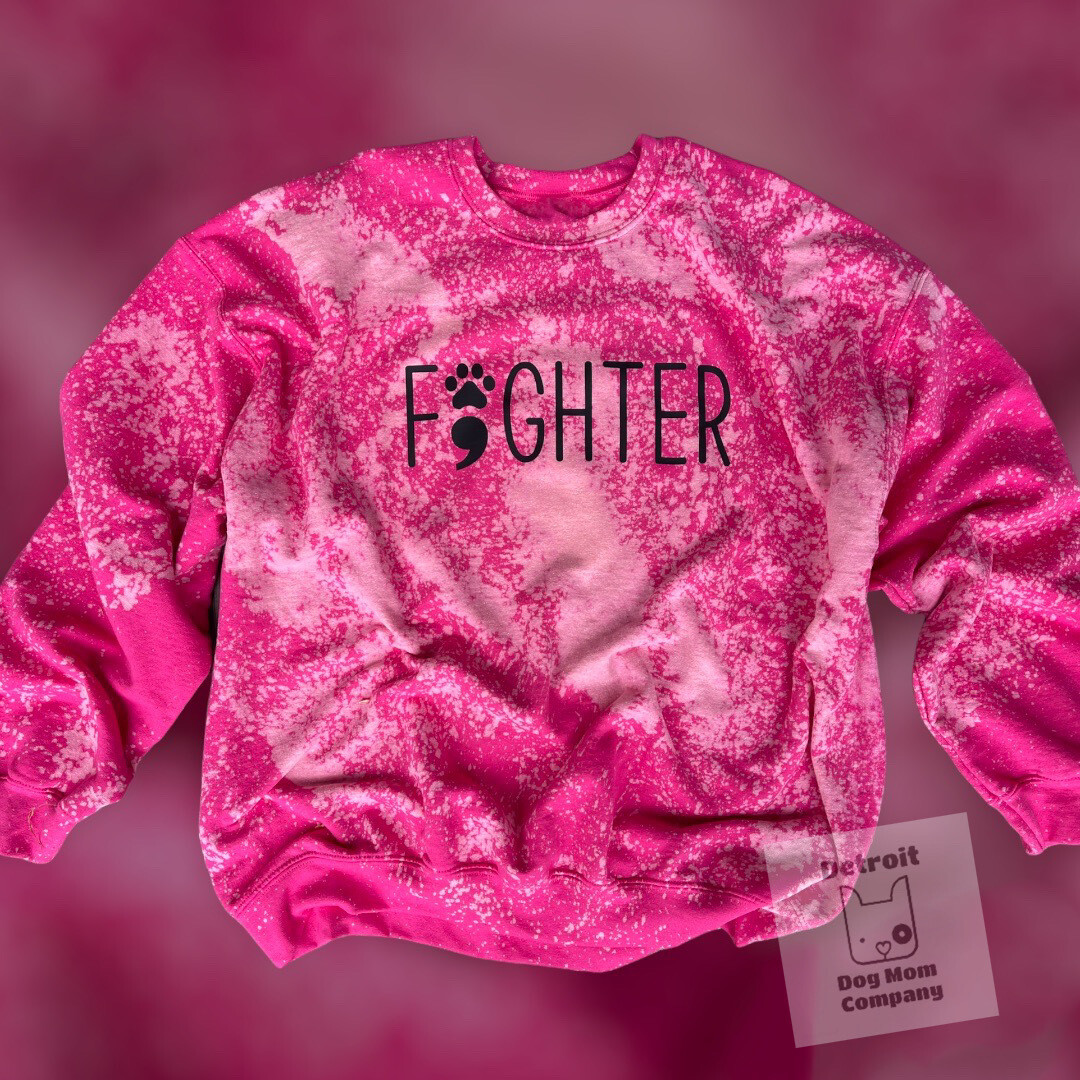 FIGHTER Semicolon Crewneck