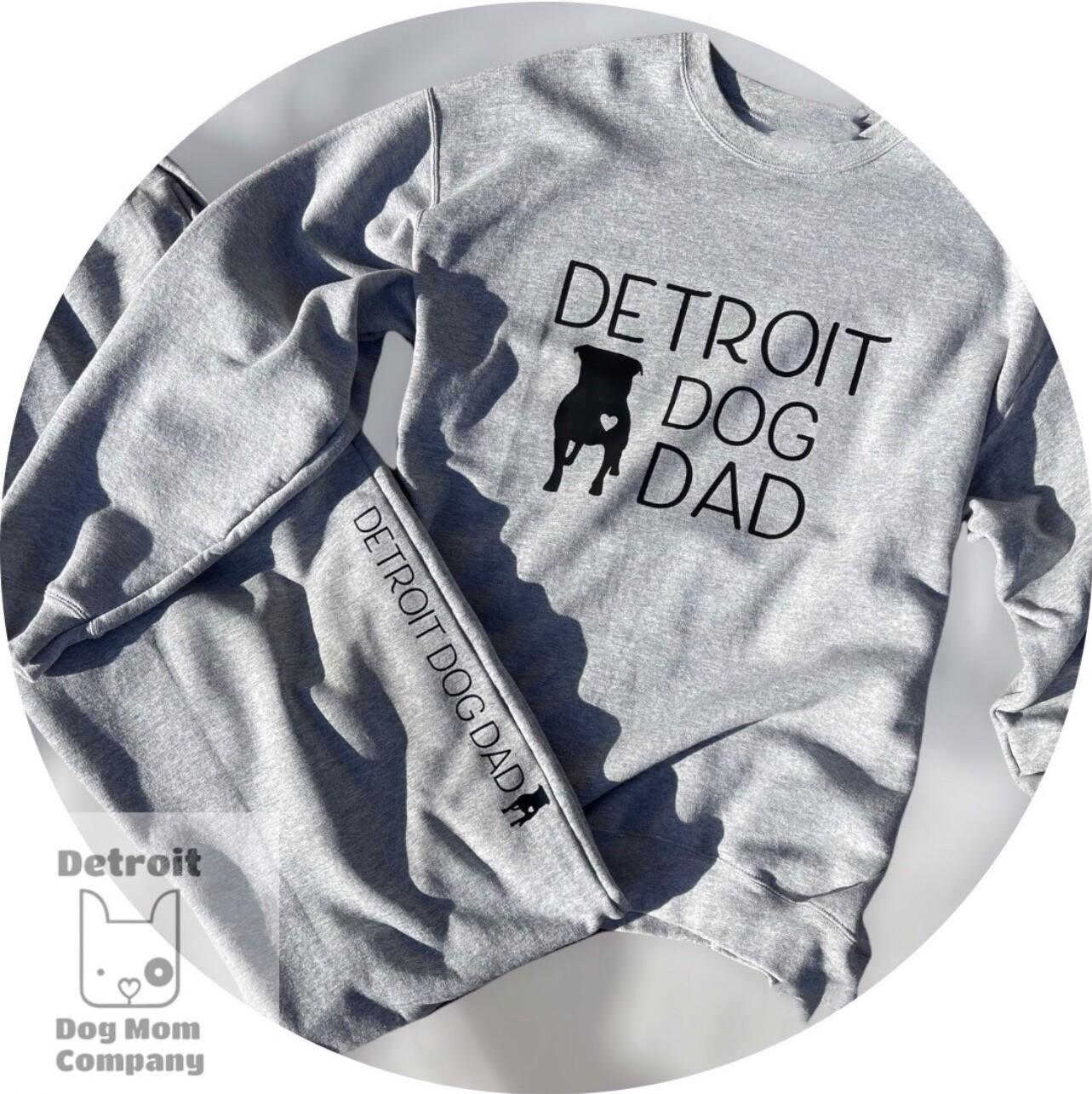 Detroit Dog Dad Sweats