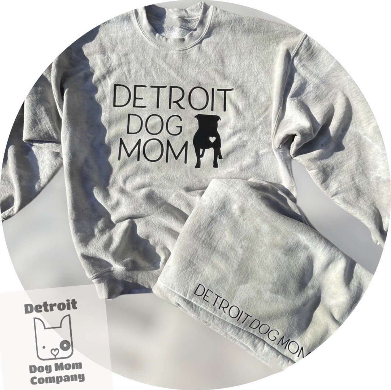 Detroit Dog Mom Sweats