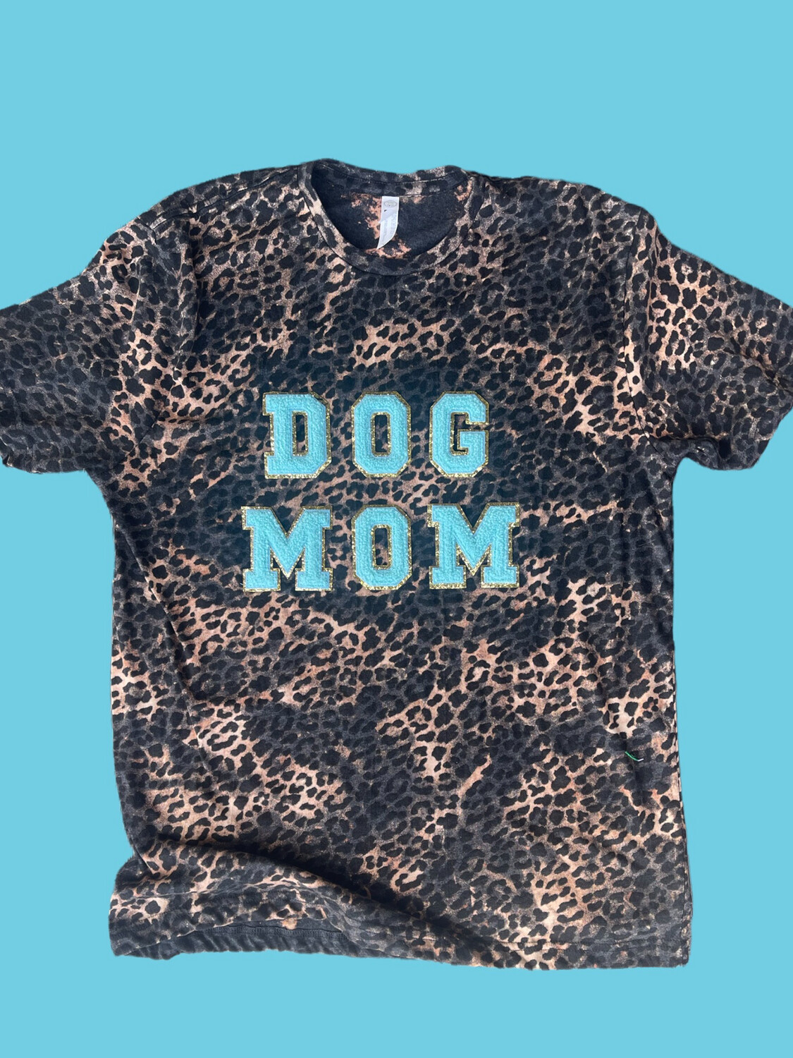 Dog Mom University Leopard TShirts