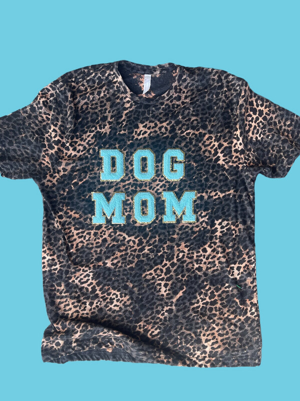 Dog Mom University Leopard TShirts