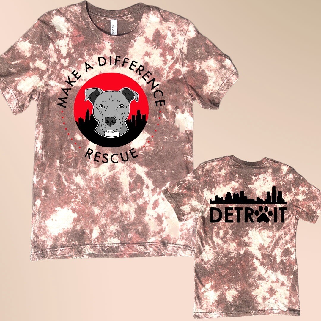 Make A Difference Rescue Fundraiser TShirt