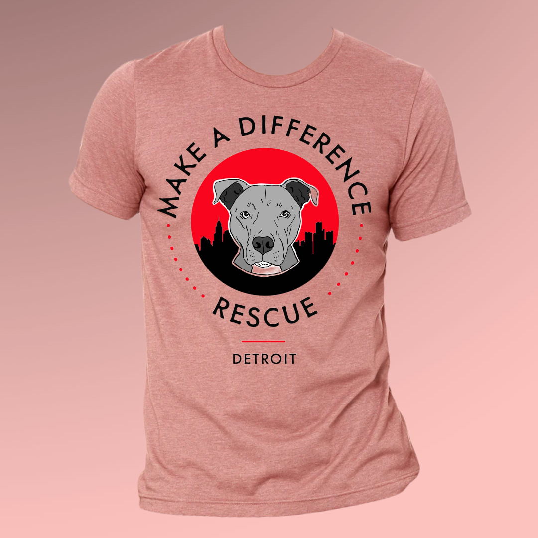 Make A Difference Rescue Fundraiser TShirt