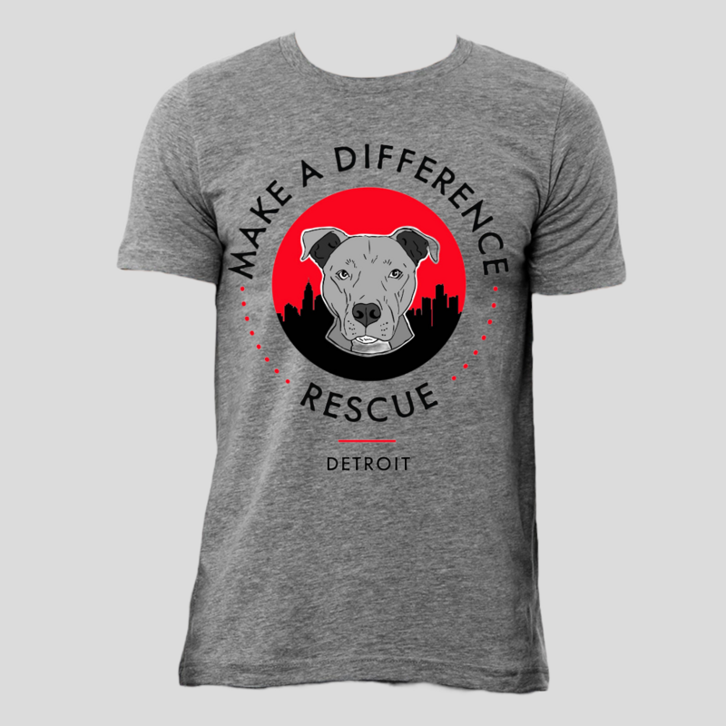 Make A Difference Rescue Fundraiser TShirt