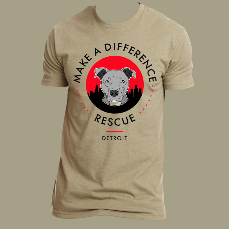 Make A Difference Rescue Fundraiser TShirt