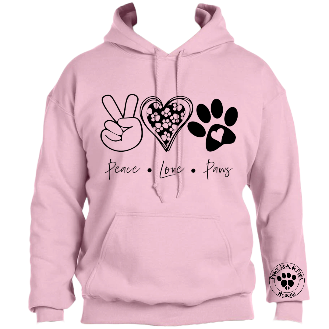 Peace, Love &amp; Paws Rescue Fundraiser Shirt