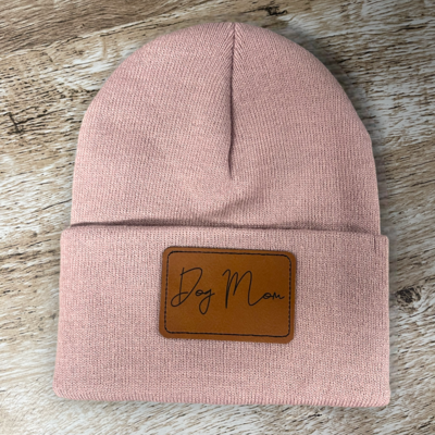 Dog Mom Signature Beanie