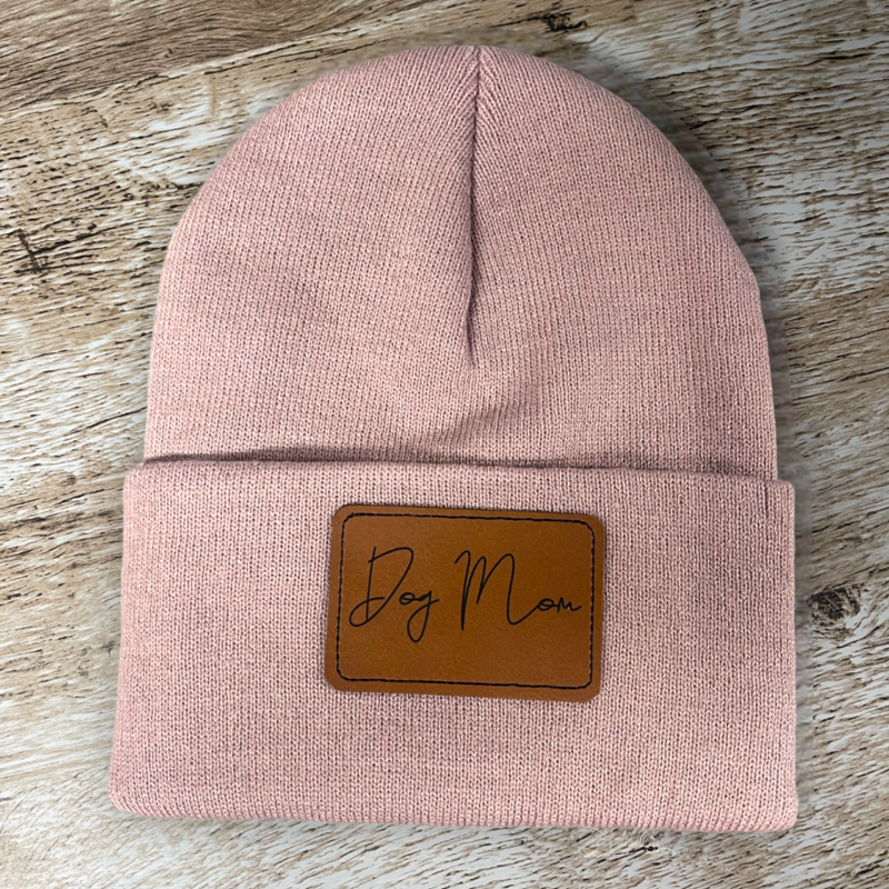 Dog Mom Signature Beanie