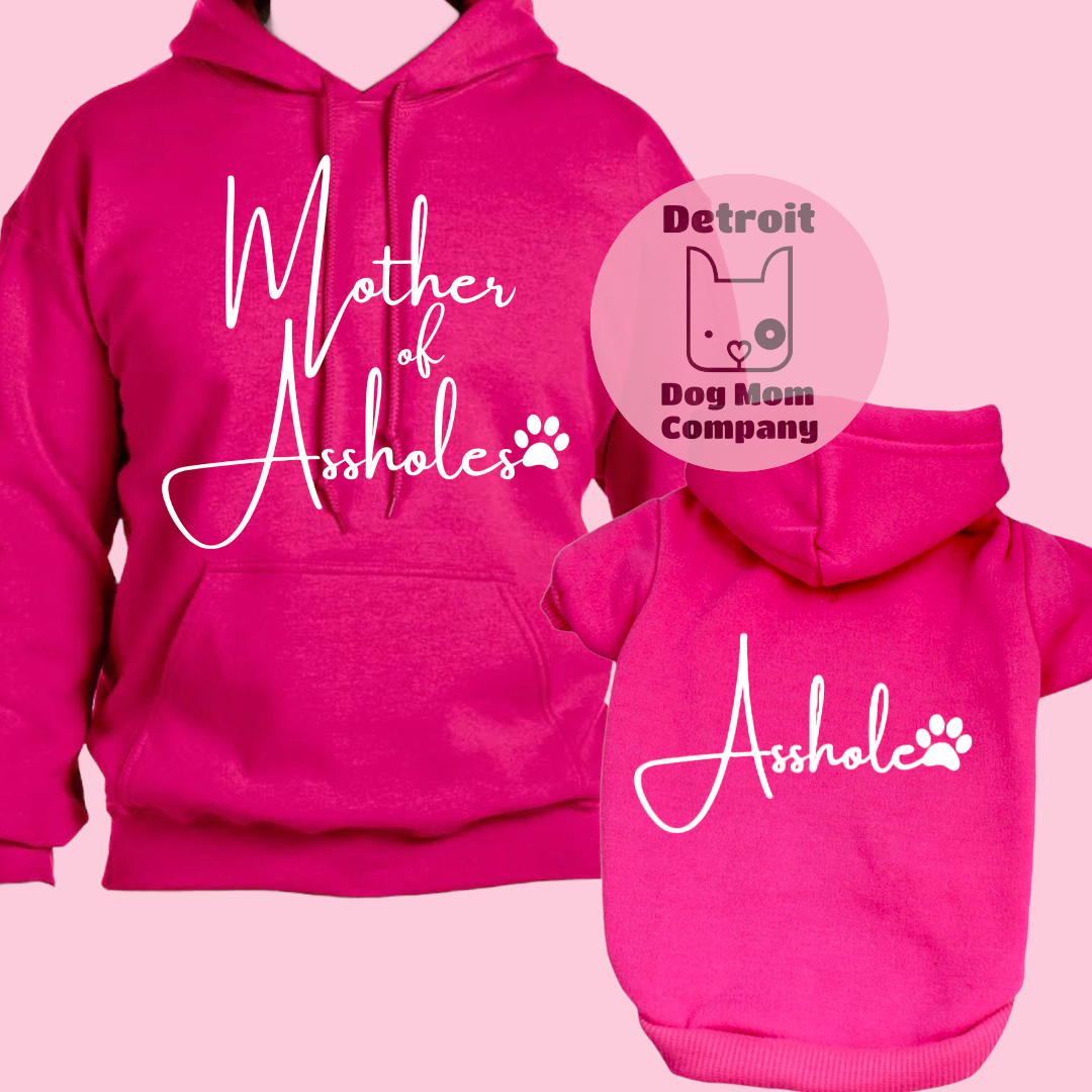 Mother Of Assholes Pet Set