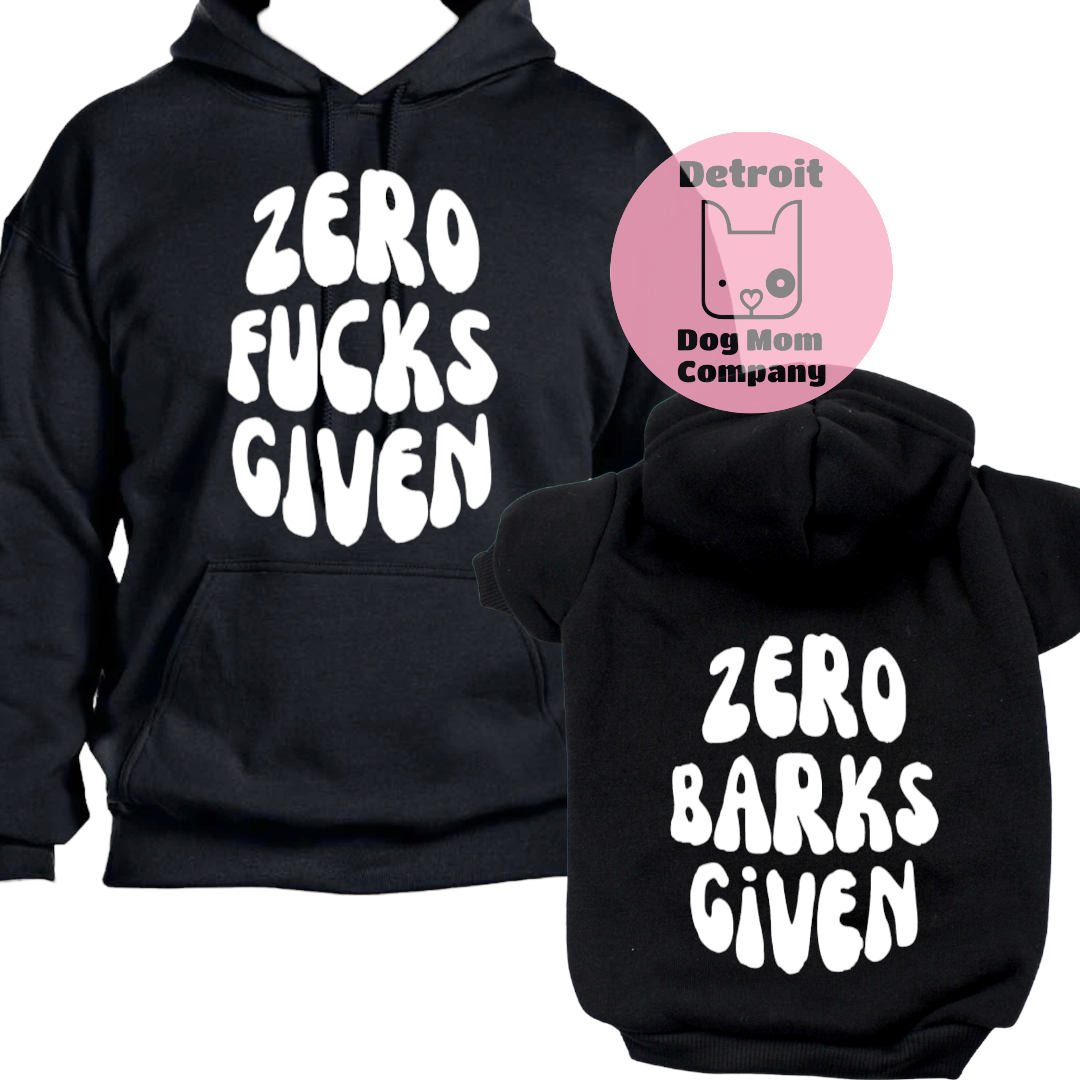Zero Barks Given Pet Set