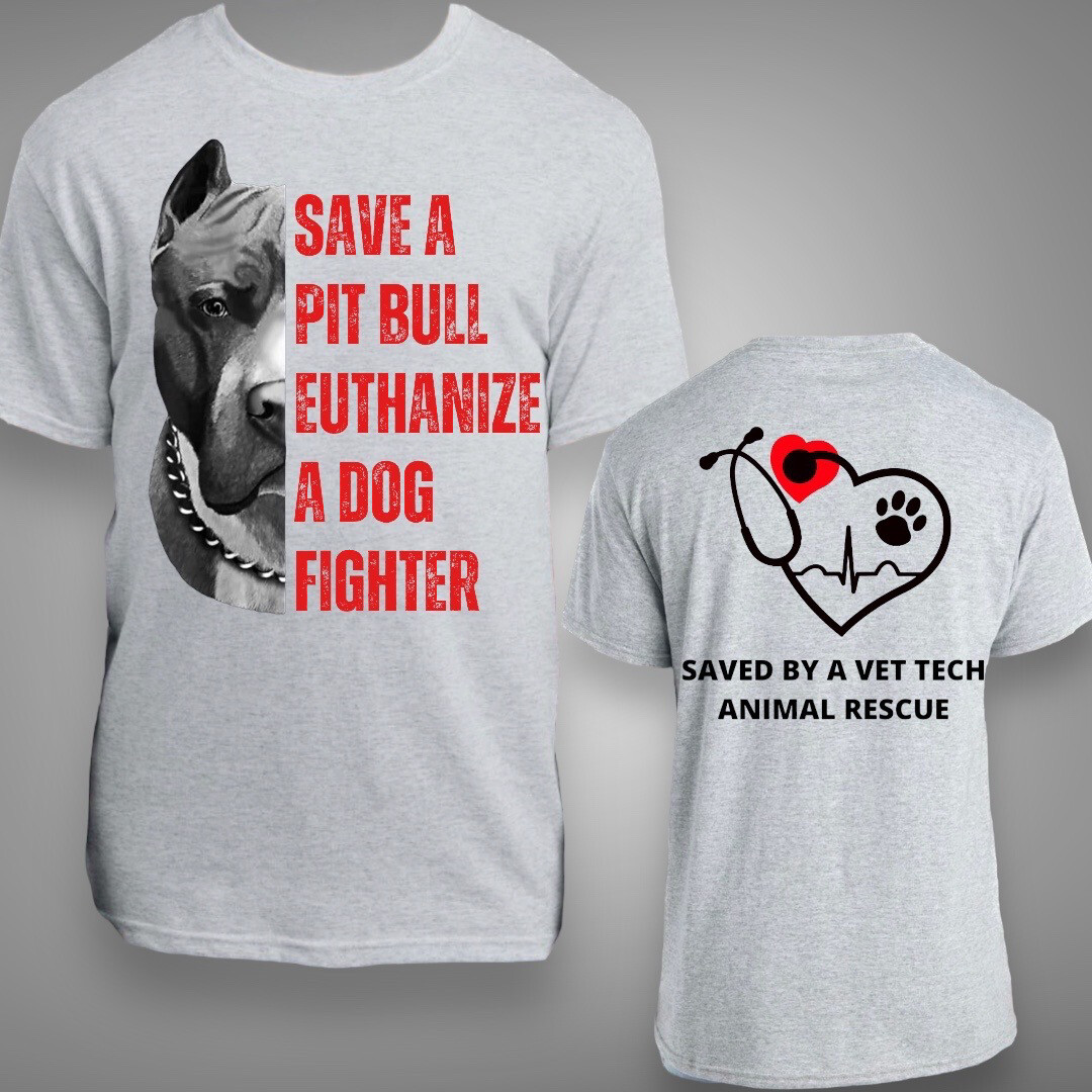 Saved By A Vet Tech Fundraiser Shirt