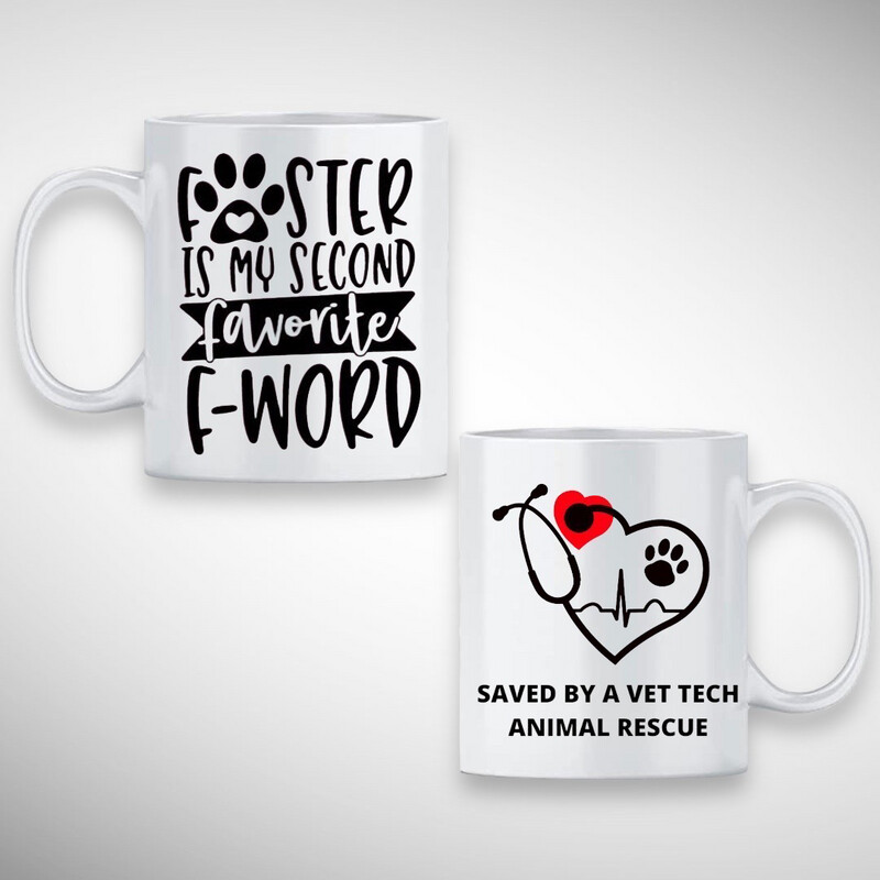 Saved By A Vet Tech Fundraiser Mug