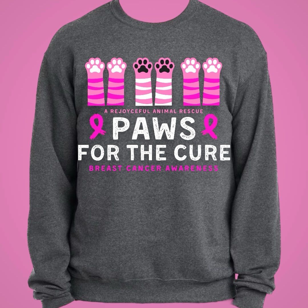 PAWS For The Cure Fundraiser Shirt