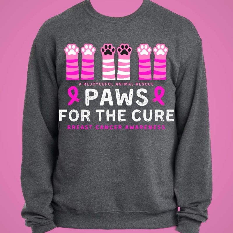 PAWS For The Cure Fundraiser Shirt