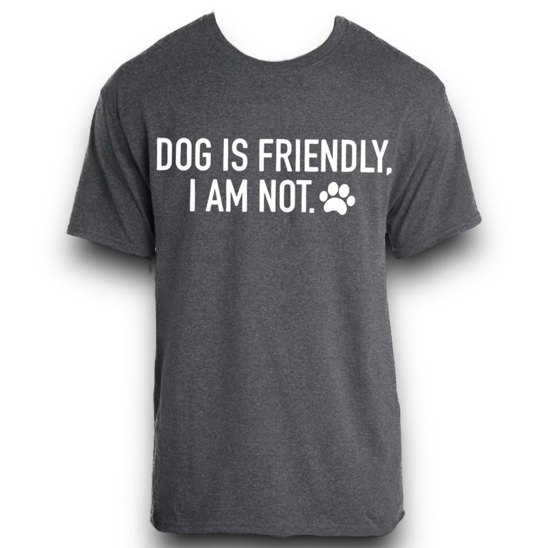 Dog Is Friendly I Am Not Shirt