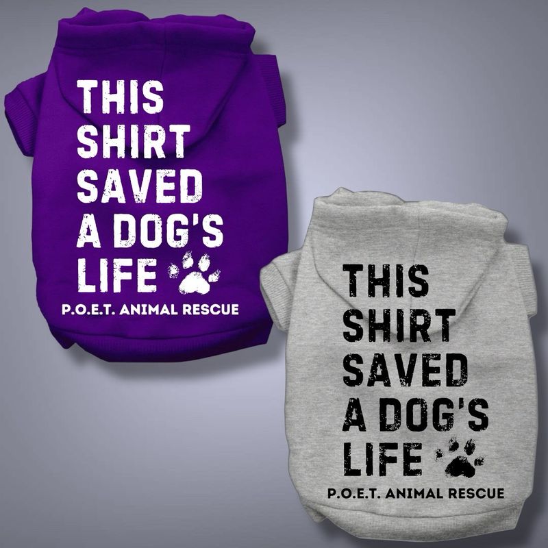 POET Fundraiser Pet Hoodie