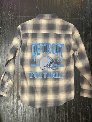 Detroit Football Flannel