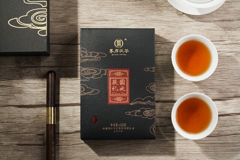 2024 Mo Jun Fu Cha,Guo Zhi Fu Li Fuzhuan Tea, Fu Brick tea, Heicha,      2 bricks*400g.