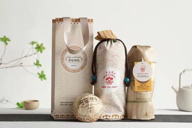 ​2021 Xiaguan new arrival &quot;Dan Ba Ge Lie&quot; mushroom Tuo Cha (tightly pressed tea) raw Puerh 3×250g/pack