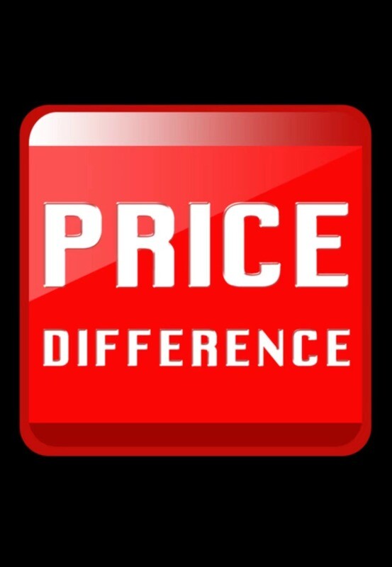 additional payment for price difference