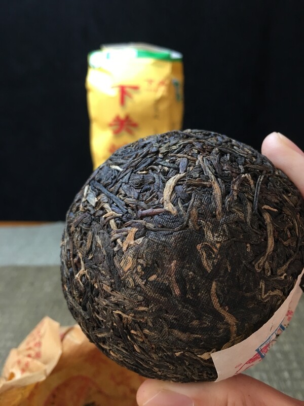 ​2014 Xiaguan " Jia Ji Tuo" ( Grade A Tuo) raw puerh 100g