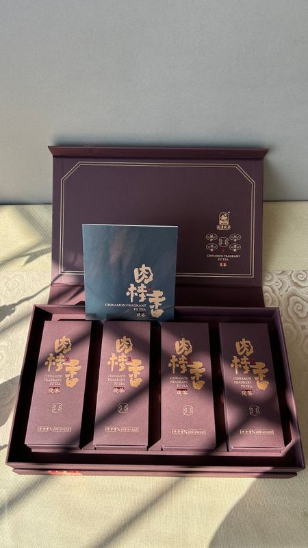 2024 Shaanxi Jingwei Fu tea  6 years aged " Cinnamon Fragrance" Fu tea 240g ( 24×10g)