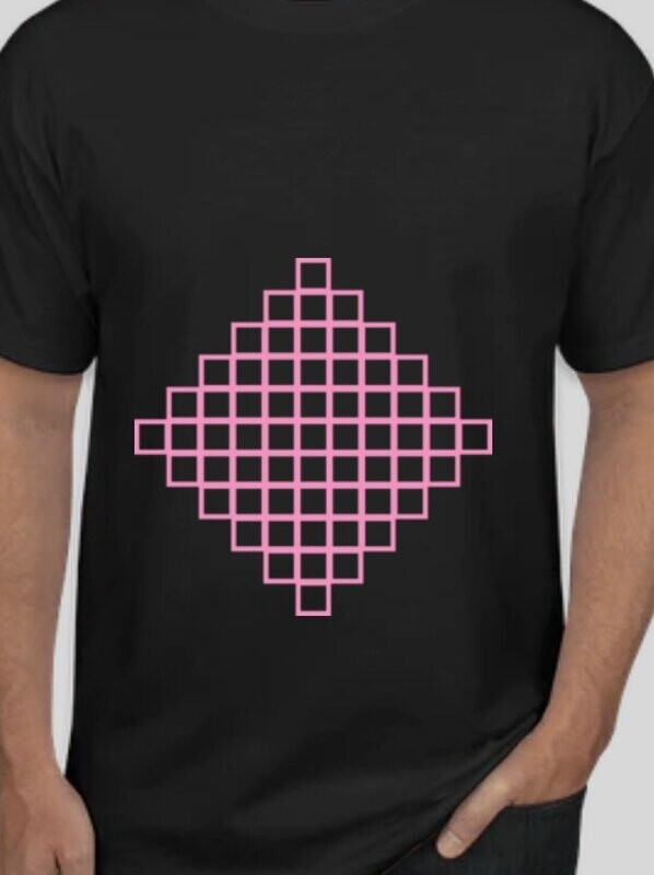 Diamond - Black & Pink