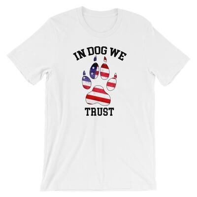 In Dog We Trust - The American Version T Shirt