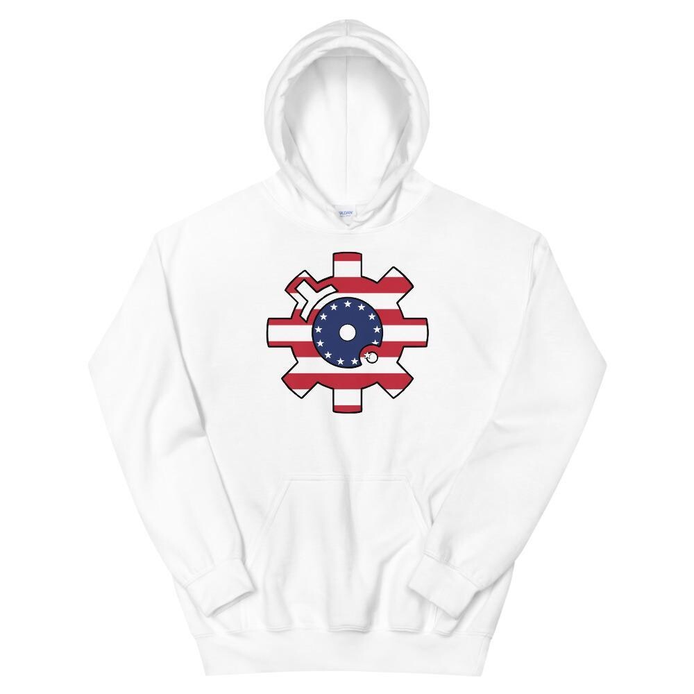 Betsy Ross Bolt Face Hoodie