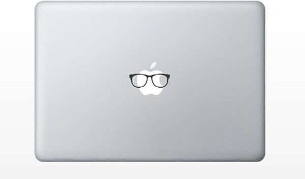 Glasses Funny Cute MacBook Pro Air Decal - As Seen On TV!