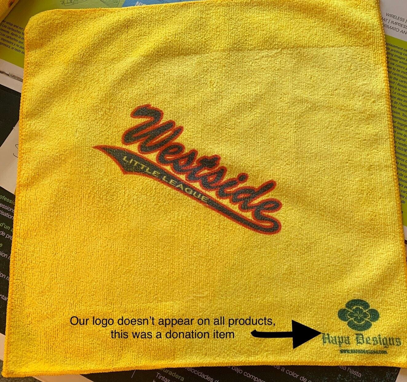 Custom logo rally towel